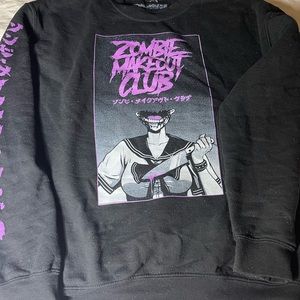 Zombie Make Out Club Sweater Used